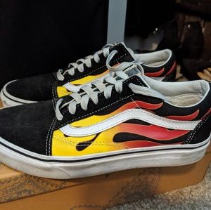 Flame Old Skool Vans